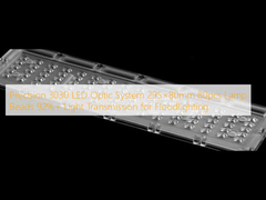 Präzision 3030 LED-Optiksystem 295×80mm 80 Stück Lampenkugeln 92%+ Lichtübertragung für Scheinwerfer