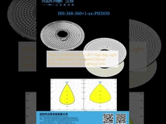 360pcs 3030/2835LEDs UFO High Bay Light Lens Wasserdicht unvergleichliche optische Leistung Industriebeleuchtung Linsen