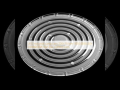 UFO-Industrielle Lampenlinse 226×11.5mm 3030/2835LEDs ODM&OEM Hochbuchtenlichtlinse