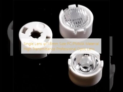 Einzellinse φ11,8mm Größe PC/PMMA Material Hohe Transmission Professionelle Optiklinse