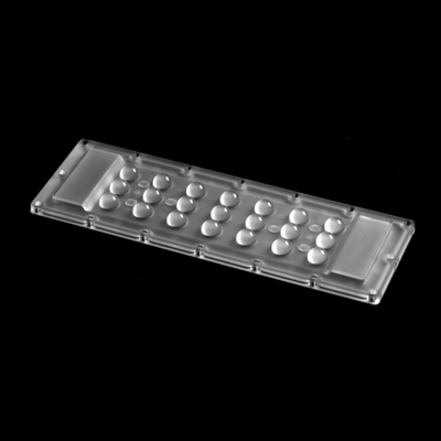 21x3030 LED Lens 60 Degree 210x69.5mm PC Material 92% Transmittance